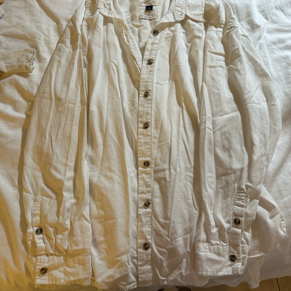 Universal Thread Cream Oversized Shirt